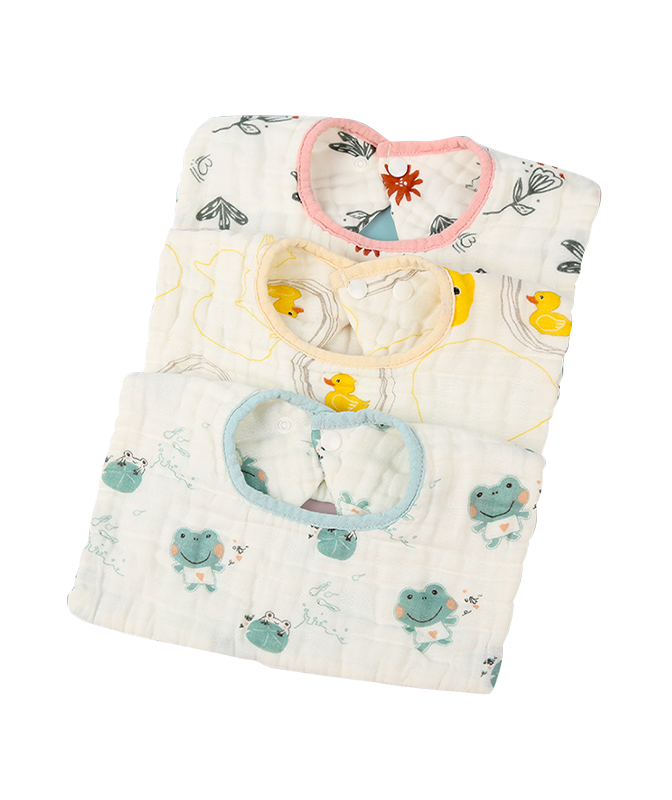 Square Neck Petal Bib