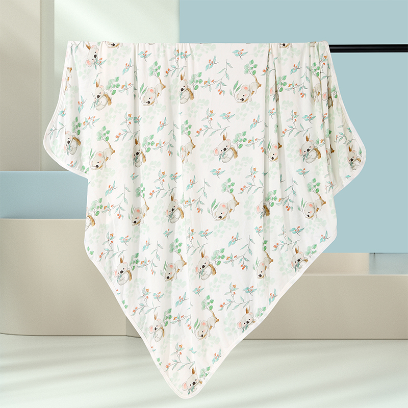 Double layer Bamboo Spandex Swaddle Blanket