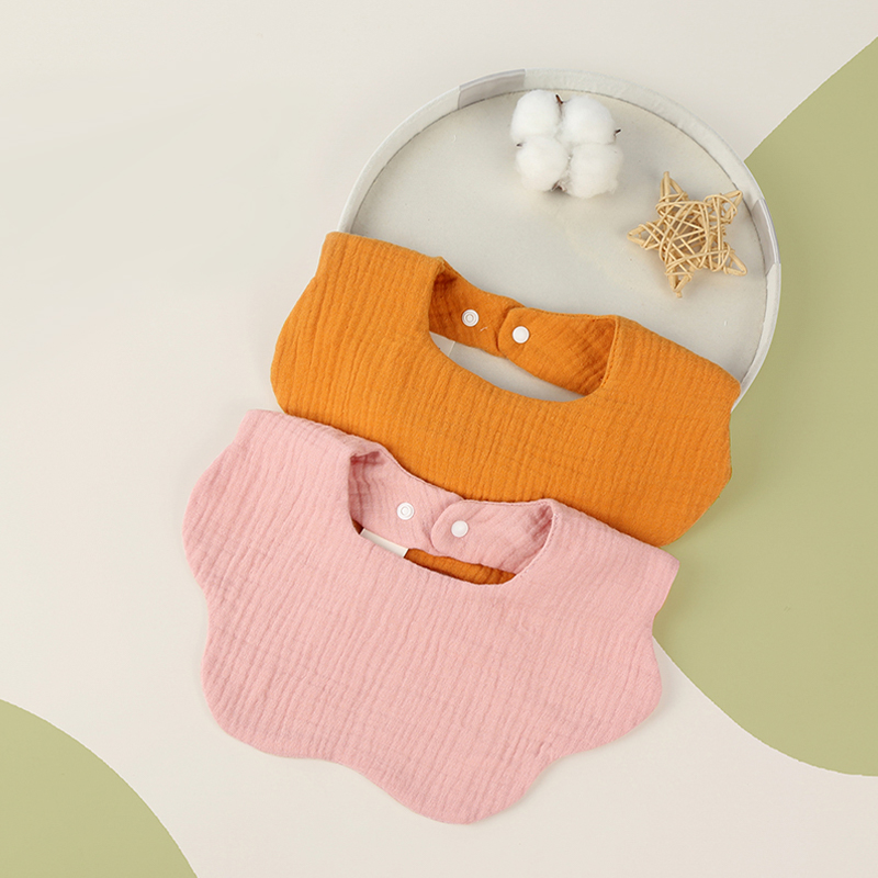 Seamless Pure Cotton Petal Bib