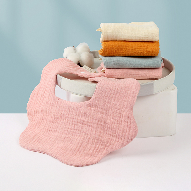 Seamless Pure Cotton Petal Bib