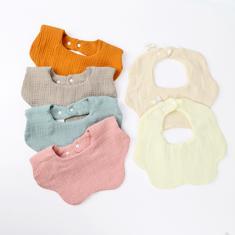 Seamless Pure Cotton Petal Bib