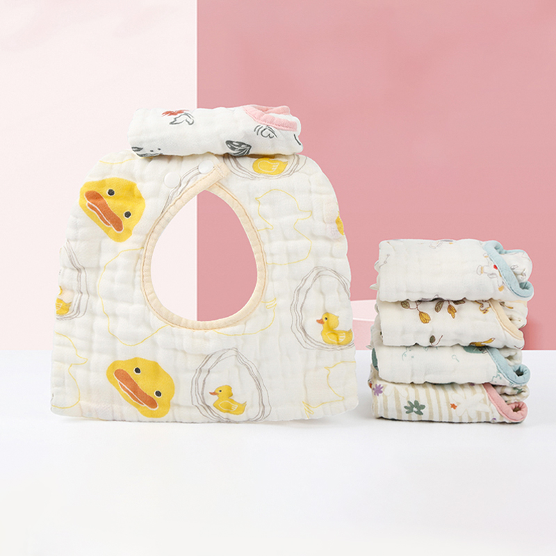 Square Neck Petal Bib