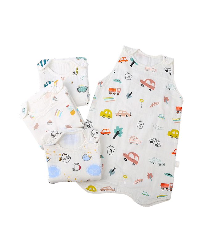 High-Density Washed Sleeveless Sleeping Bag