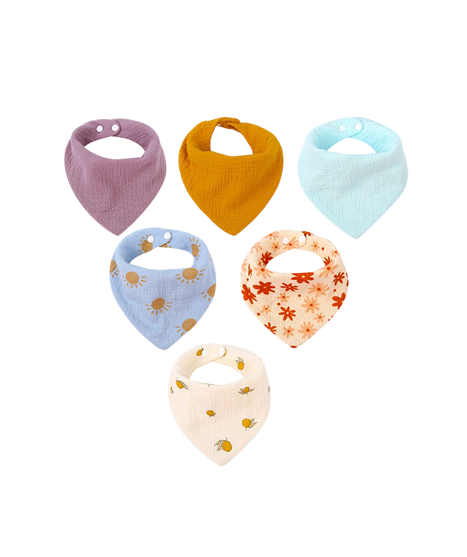 Seamless Printed Triangle Bib