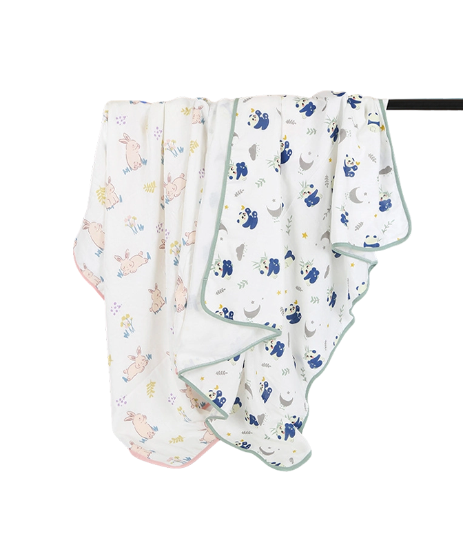 Gauze Bath Towel And Bamboo Cotton Blanket