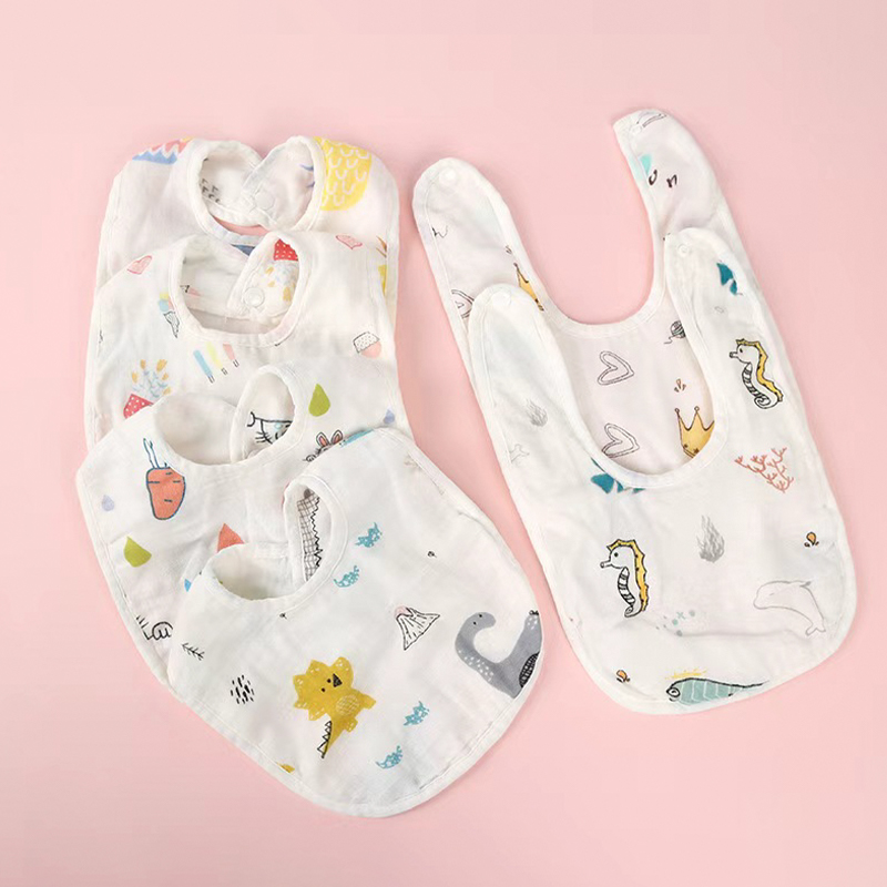 8-Layer Gauze U-shaped Bib 8-Layer Gauze U-shaped Bib