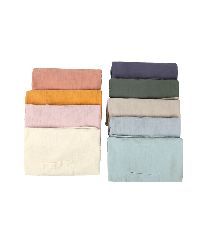 Candy-Colored Muslin Nursing Cover