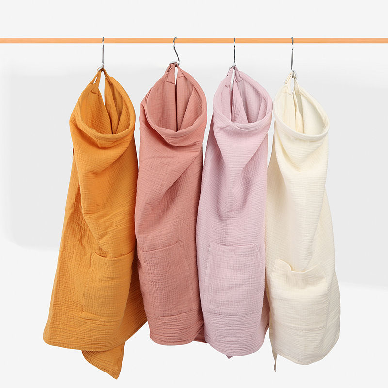 Candy-Colored Muslin Nursing Cover
