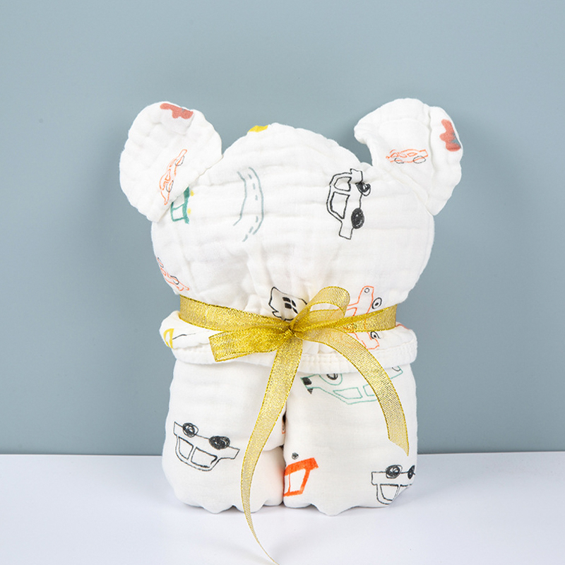 Cape Style Gauze Bath Towel