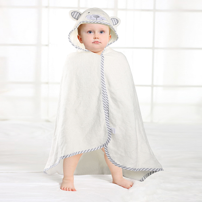 Cartoon Print Hooded Blanket