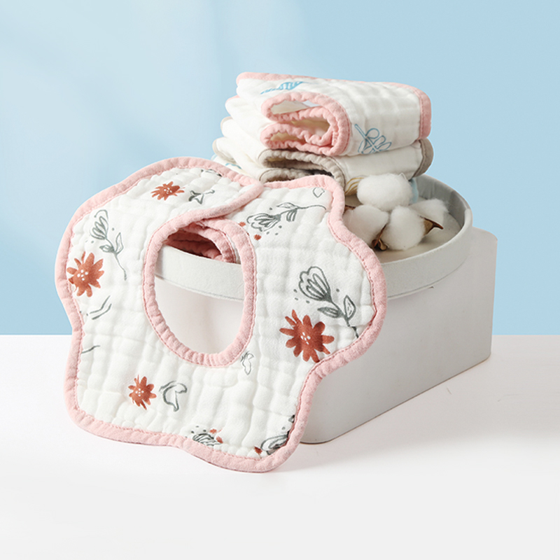 Colored Edge Petal Bib Colored Edge Petal Bib