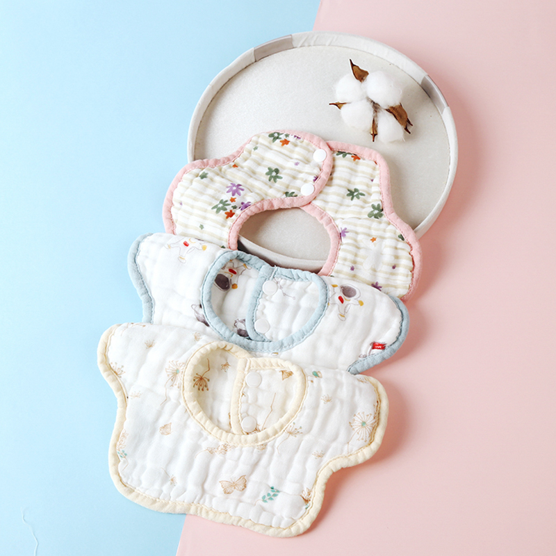 Colored Edge Petal Bib Colored Edge Petal Bib