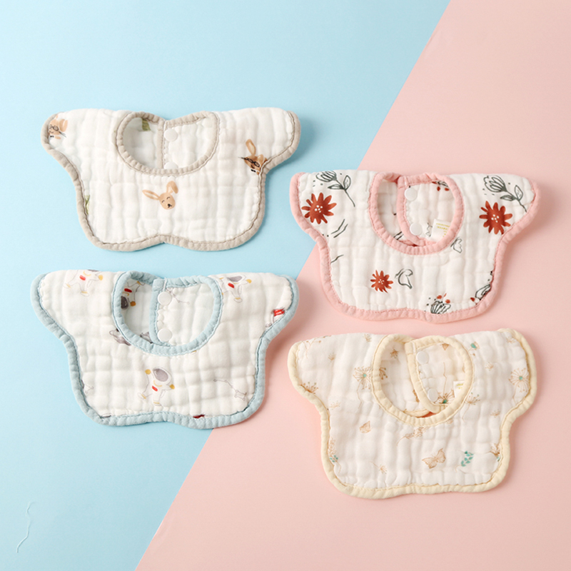 Colored Edge Petal Bib Colored Edge Petal Bib