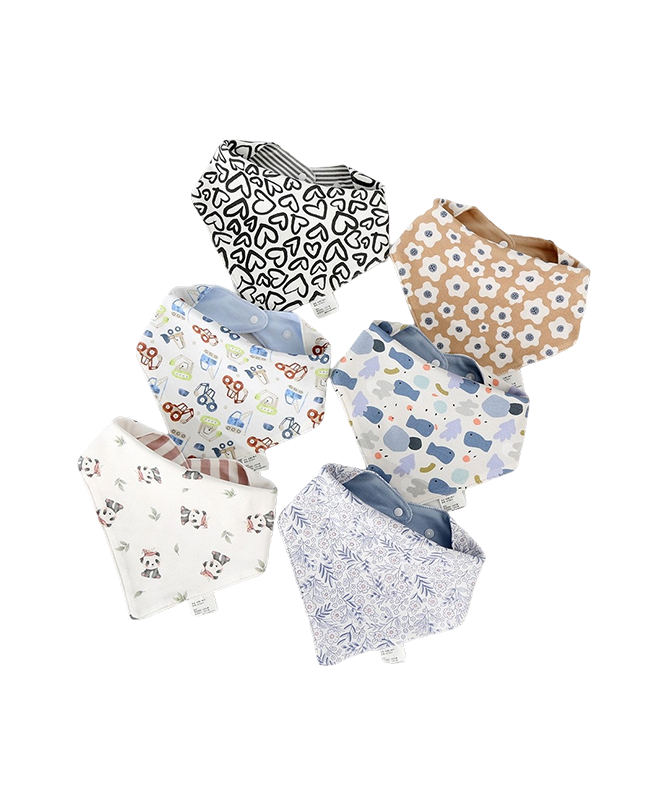 Double-Sided Knitted Fabric Triangular Scarf