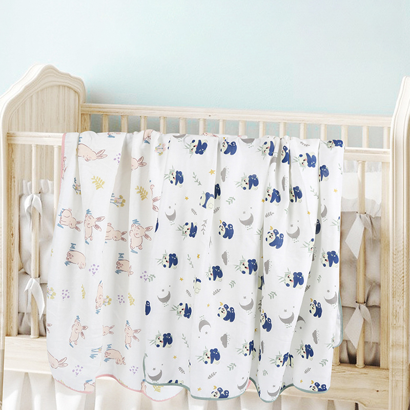 Gauze Bath Towel And Bamboo Cotton Blanket