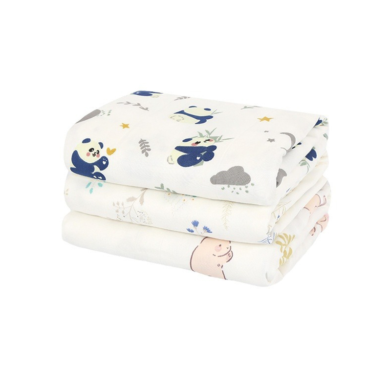 Gauze Bath Towel And Bamboo Cotton Blanket