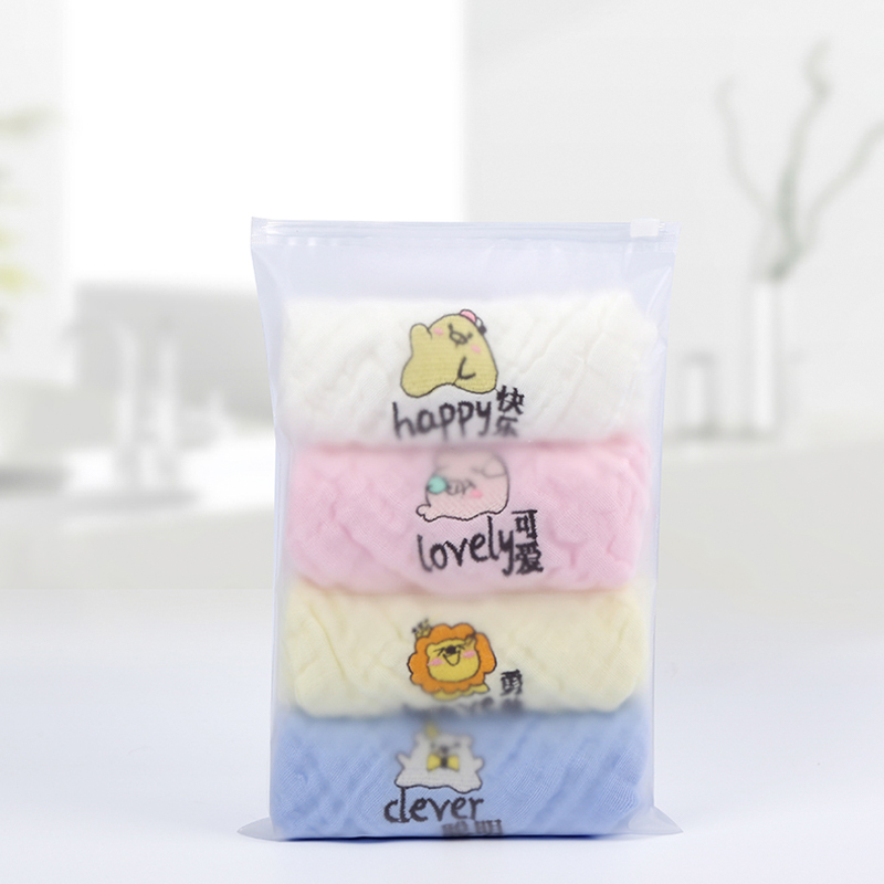 Embroidered Square Towel