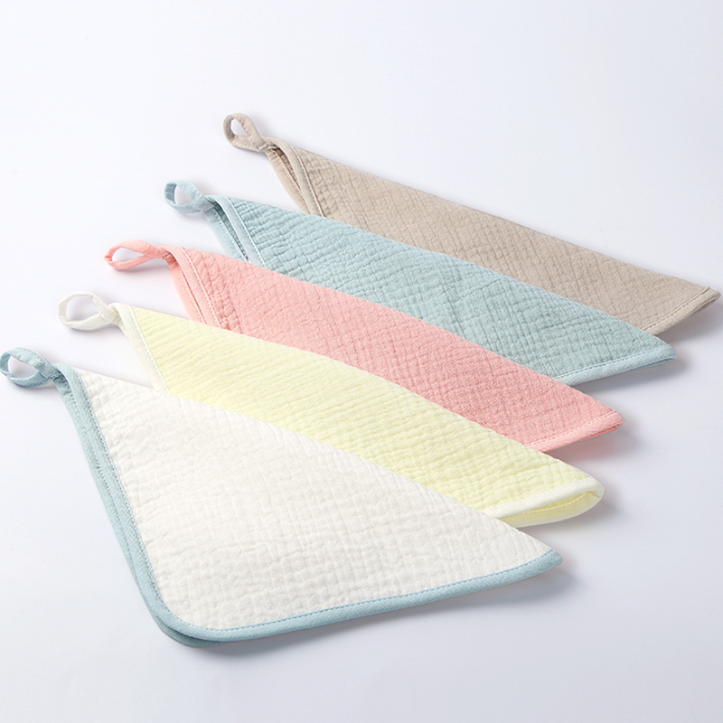 Muslin Pure Color Square Towel
