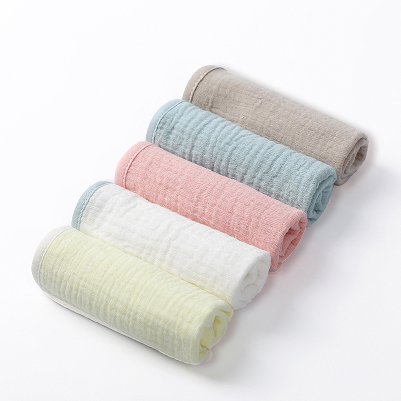 Muslin Pure Color Square Towel