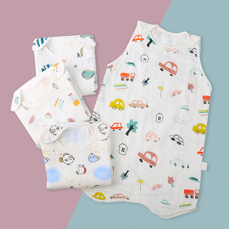 High-Density Washed Sleeveless Sleeping Bag