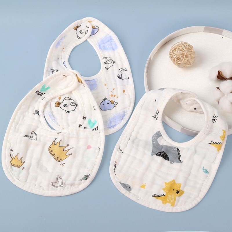 Six-Layer Gauze U-shaped Bib Six-Layer Gauze U-shaped Bib