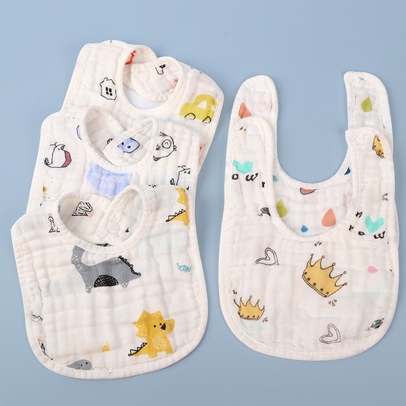 Six-Layer Gauze U-shaped Bib Six-Layer Gauze U-shaped Bib