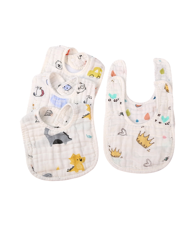 Six-Layer Gauze U-shaped Bib