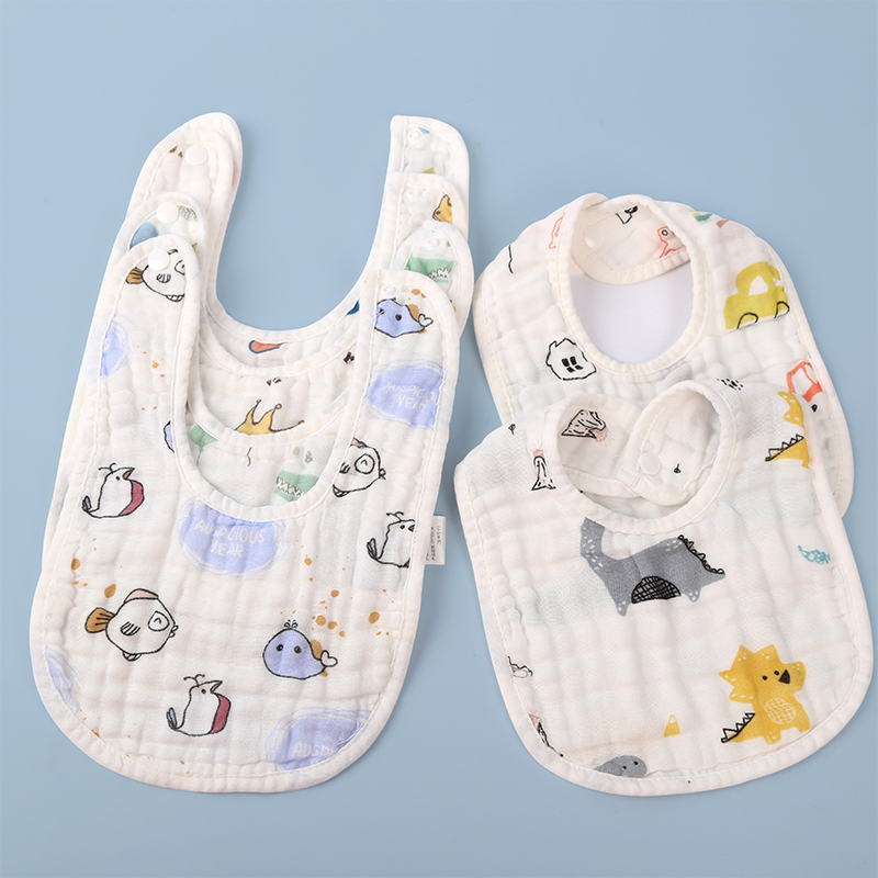Six-Layer Gauze U-shaped Bib Six-Layer Gauze U-shaped Bib