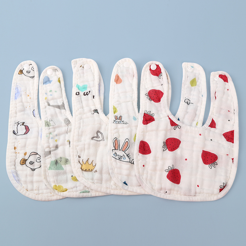 Six-Layer Gauze U-shaped Bib Six-Layer Gauze U-shaped Bib
