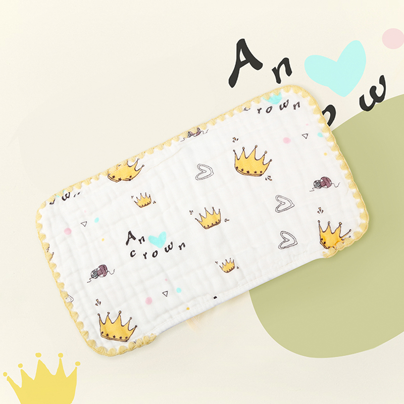 Printed Square Flat Pillow