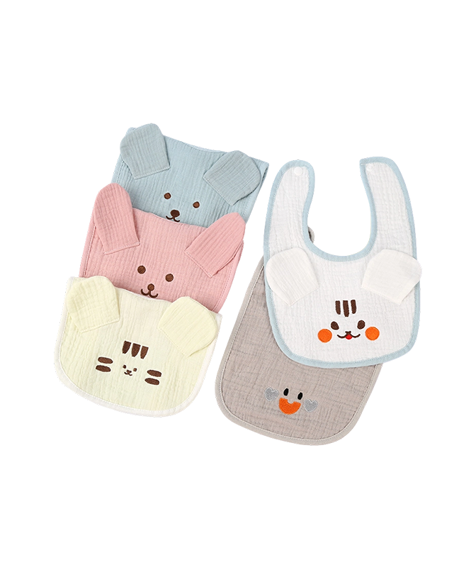 Muslin U-shaped Bib