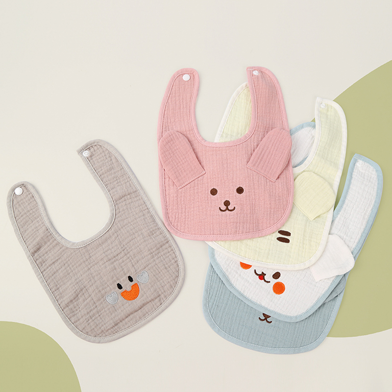Muslin U-shaped Bib Muslin U-shaped Bib