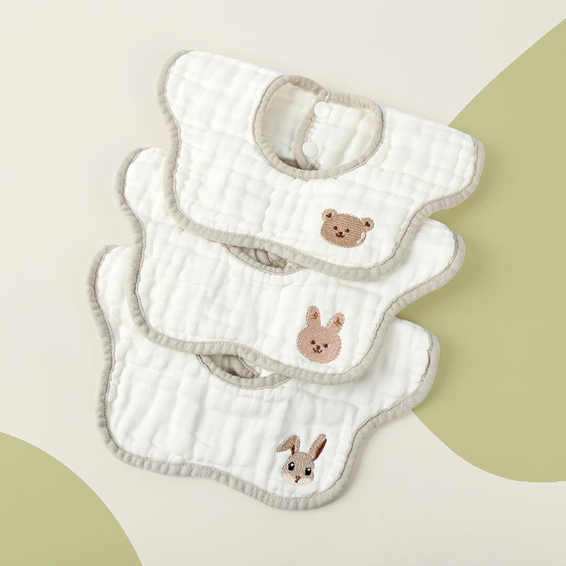 Embroidered Petal Bib Embroidered Petal Bib