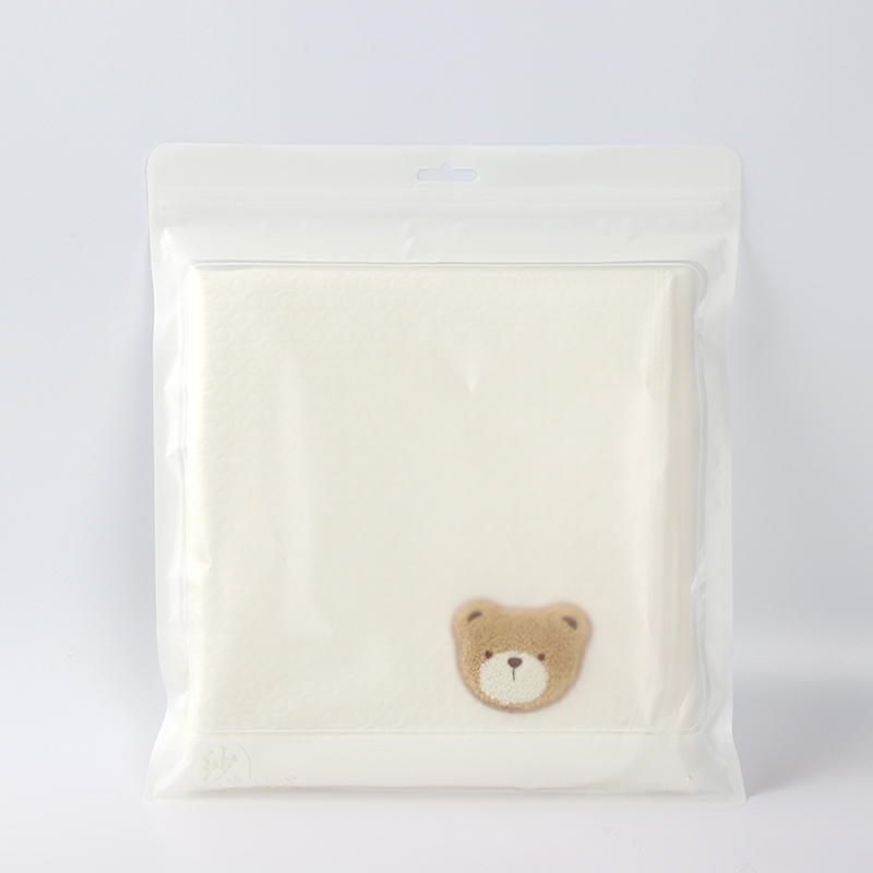 Embroidered Cartoon Head Diaper Changing Pad