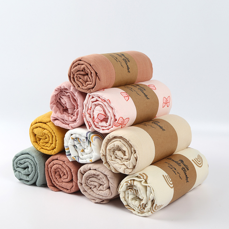 Multifunctional Bamboo Cotton/Pure Cotton Swaddle Blanket
