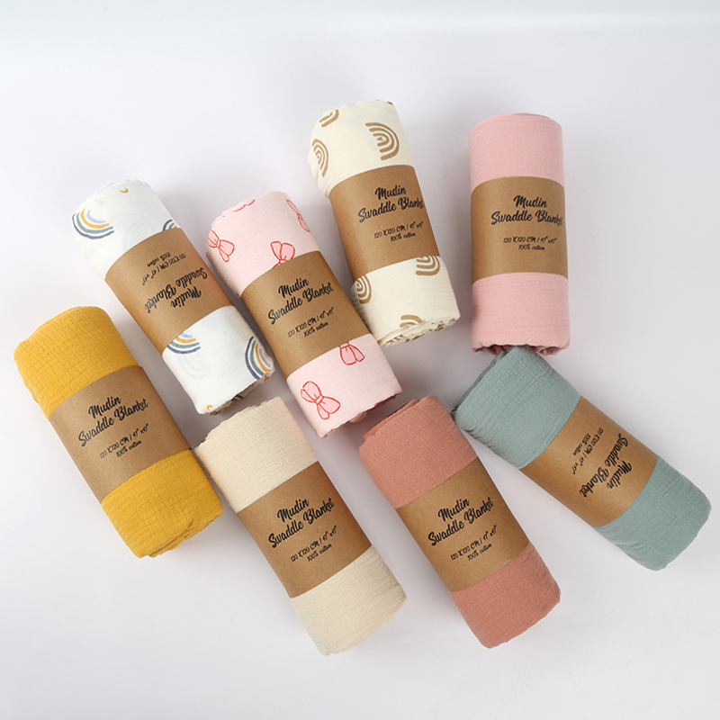 Multifunctional Bamboo Cotton/Pure Cotton Swaddle Blanket