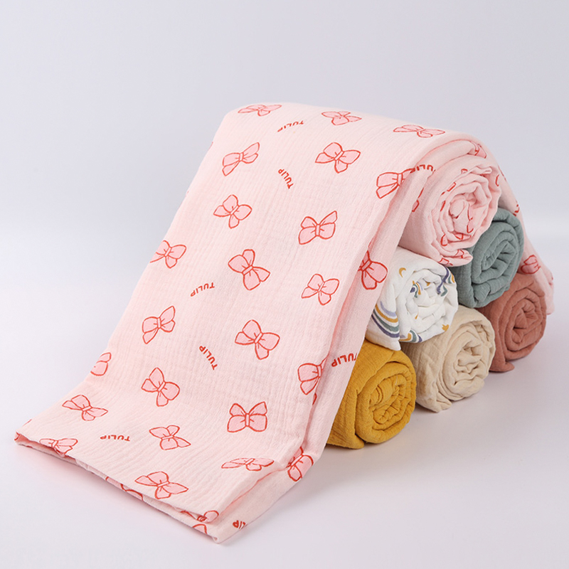Multifunctional Bamboo Cotton/Pure Cotton Swaddle Blanket