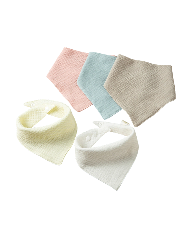 Muslin Triangle Bib