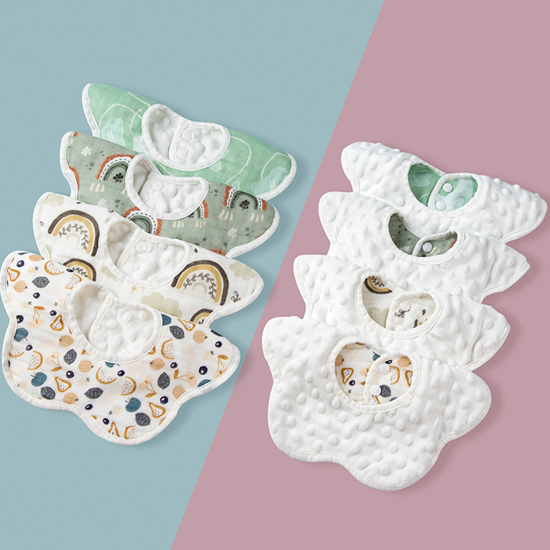 3D Plush Petal Bib
