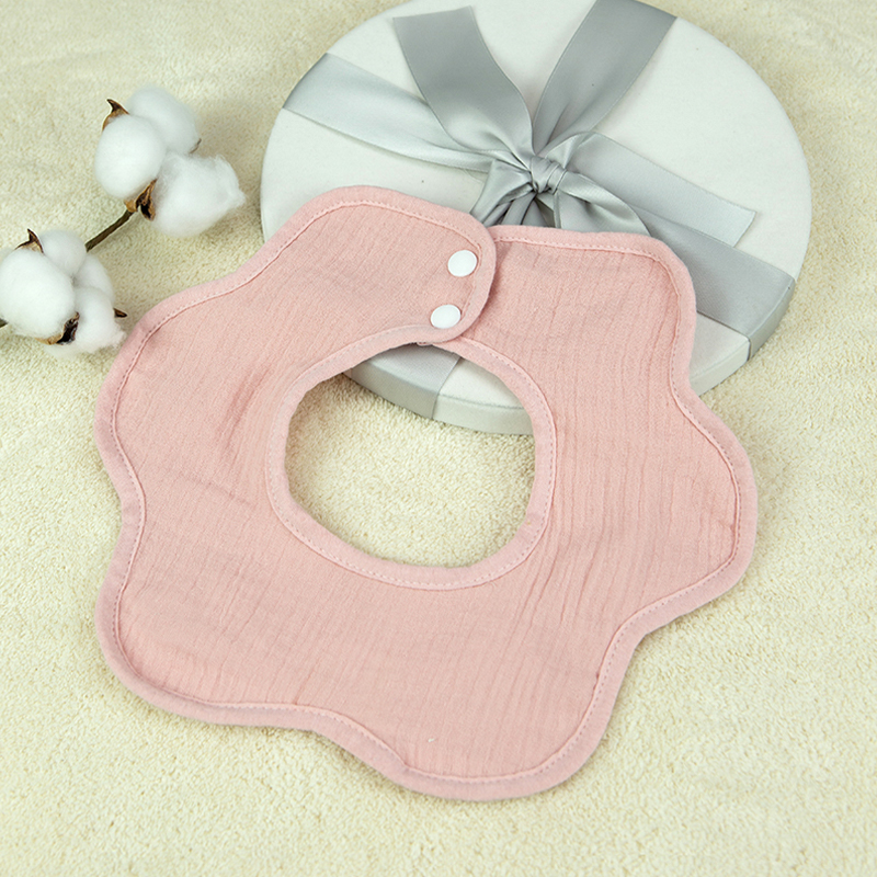 Muslin Petal Bib