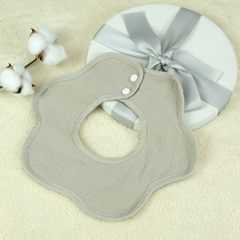 Muslin Petal Bib