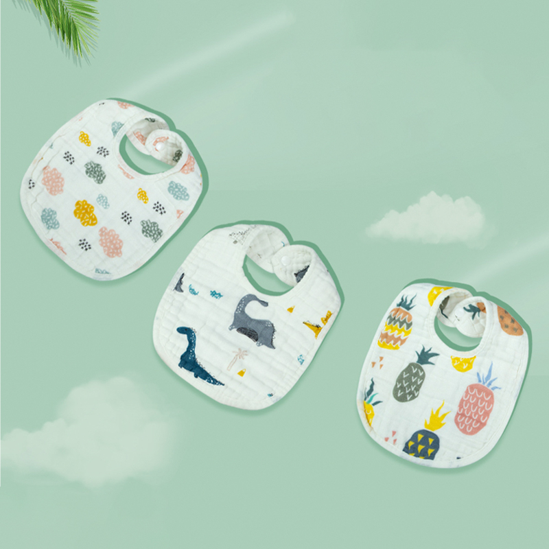 Ten-Layer Gauze U-Shaped Bib Ten-Layer Gauze U-Shaped Bib