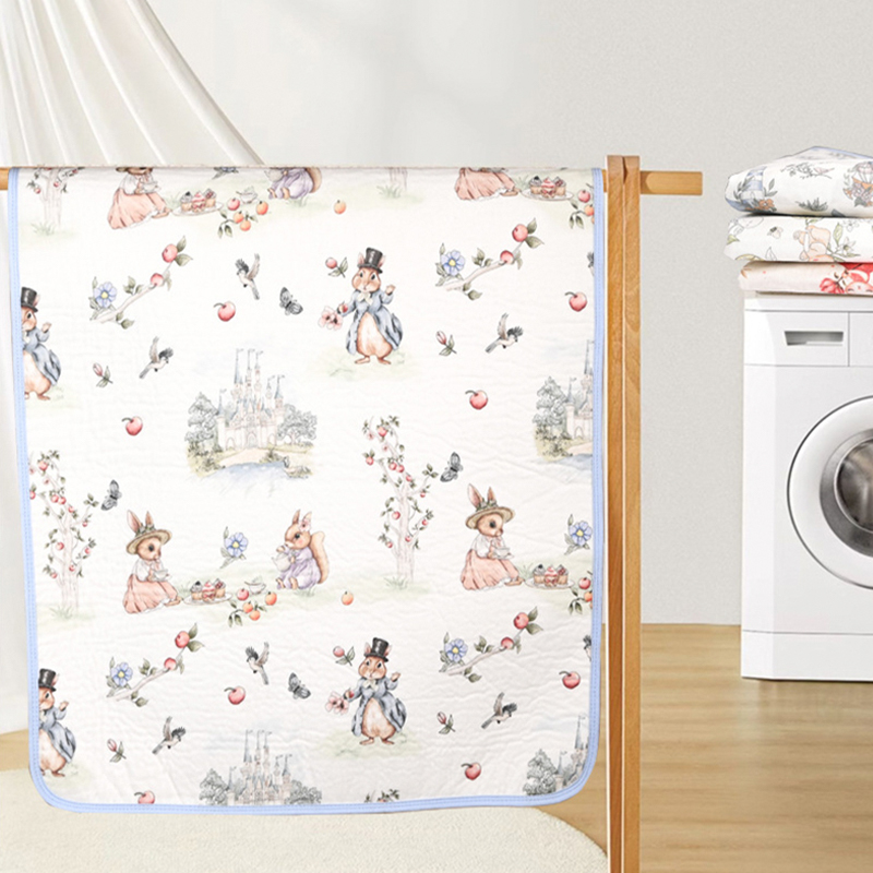 Terry Cloth Gauze Diaper Changing Pad