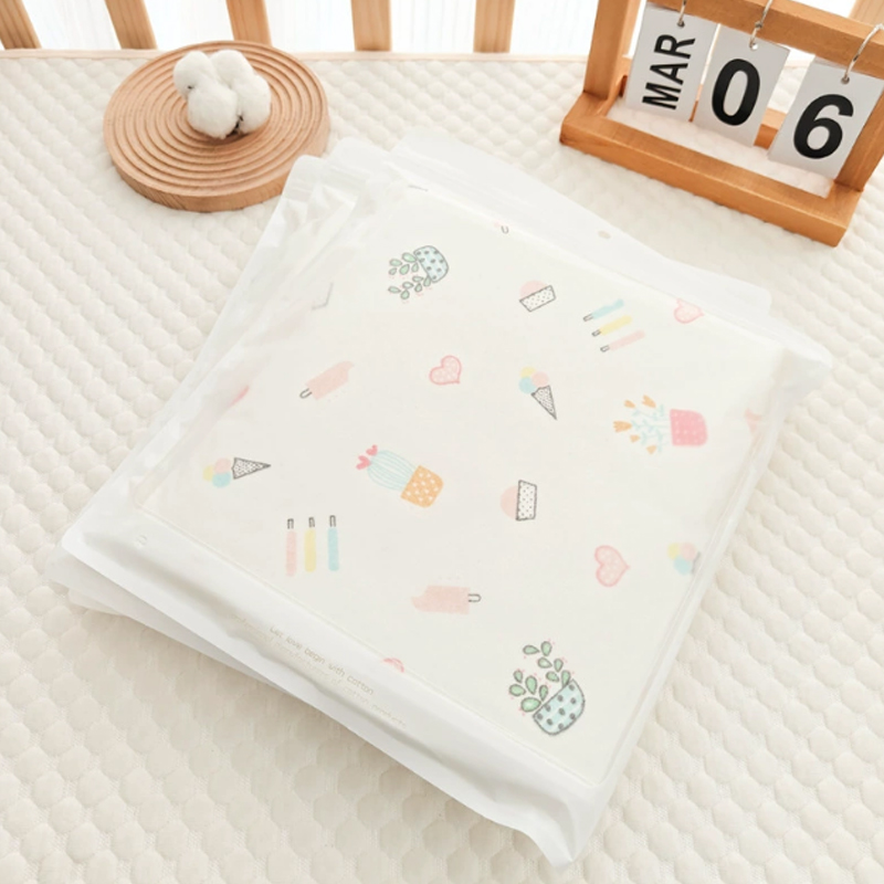 Terry Cloth Gauze Diaper Changing Pad