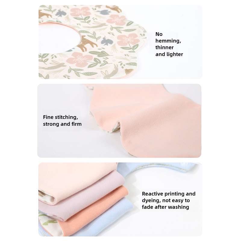 Knitted Waterproof Petal Bib