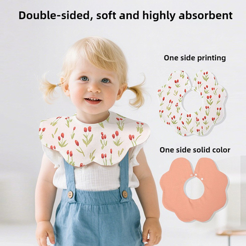 Knitted Waterproof Petal Bib