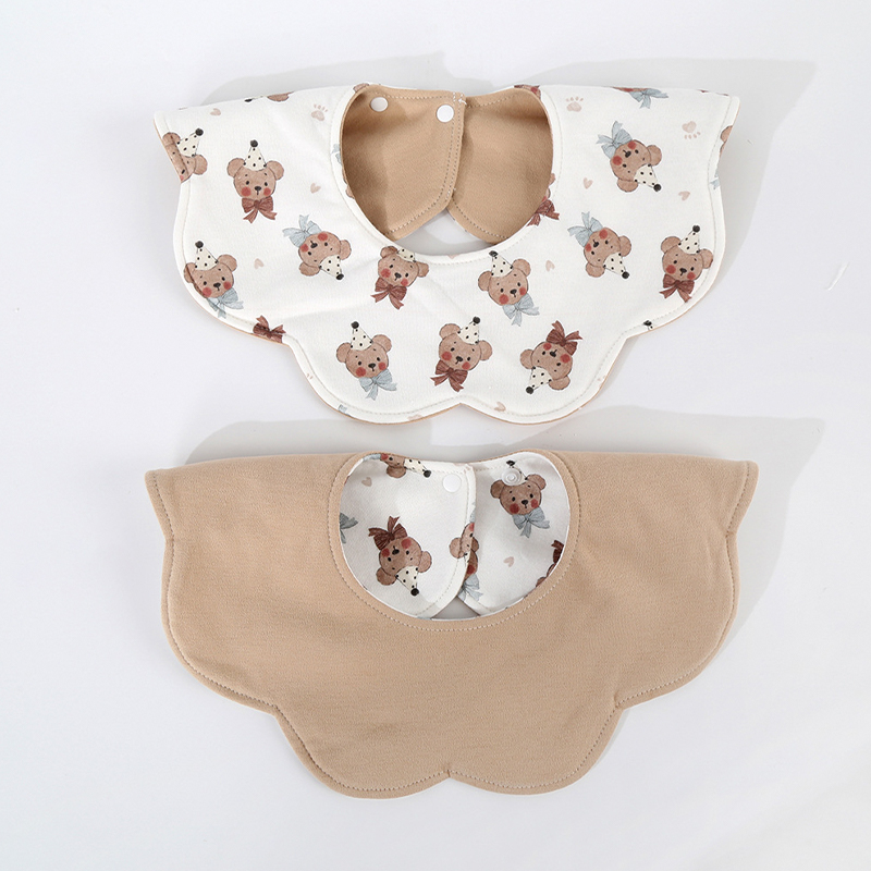 Knitted Waterproof Petal Bib